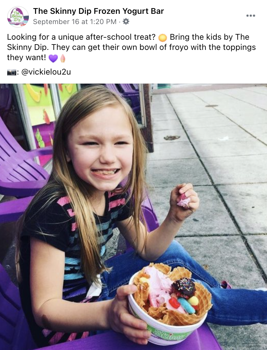 Skinny Dip Social Media Content - Rogers Advertising
